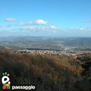 Vista dall alto del paese di Cotronei 2