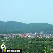 Vista dall alto del paese di Cotronei